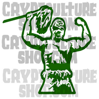 Toxic Avenger Toxie Tromaville Vinyl Decal