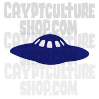 Paranormal UFO Vinyl Decal