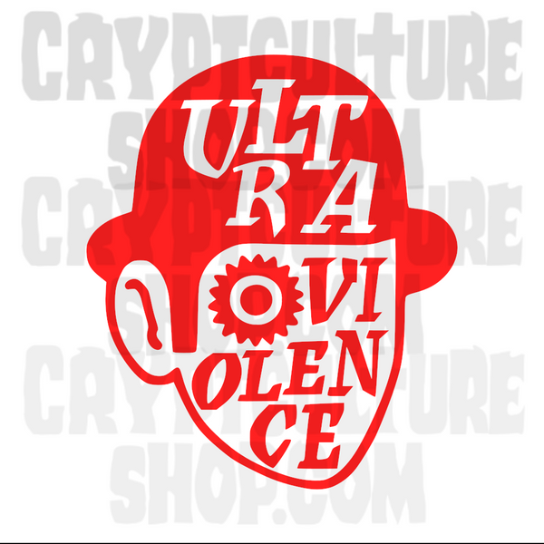 Clockwork Orange Alex Ultra Violence Vinyl Decal