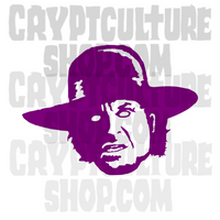 Pro Wrestling Undertaker Vinyl Decal