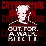 Buffy the Vampire Slayer Spike Out For a Walk Bitch Vinyl Decal
