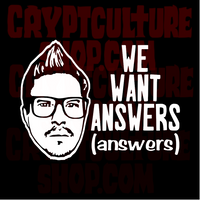 Ghost Adventures We Want Answers Vinyl Decal