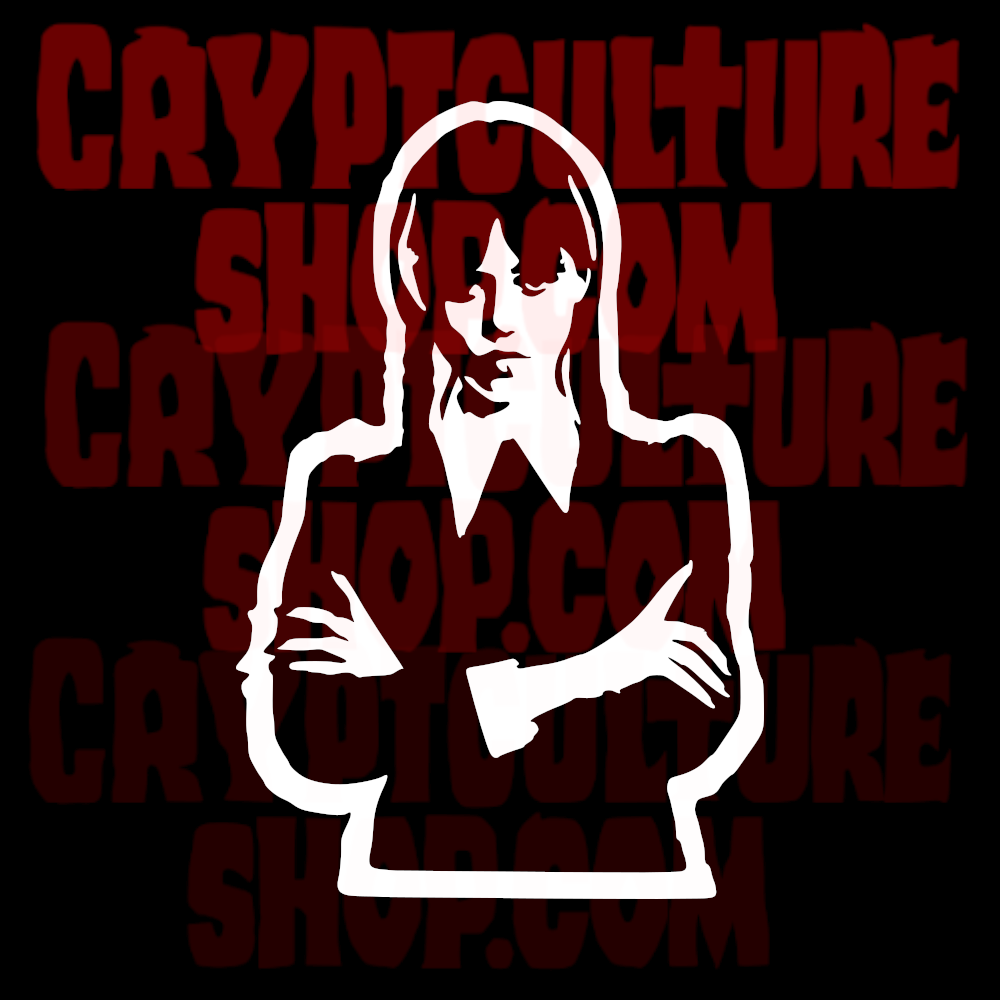 Addams Family Wednesday Vinyl Decal