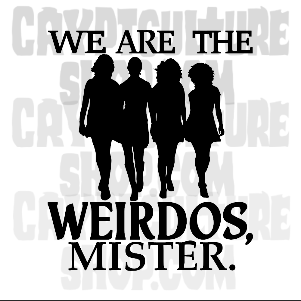 Craft, The. We Are the Weirdos Mister Vinyl Decal