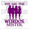 Craft, The. We Are the Weirdos Mister Vinyl Decal