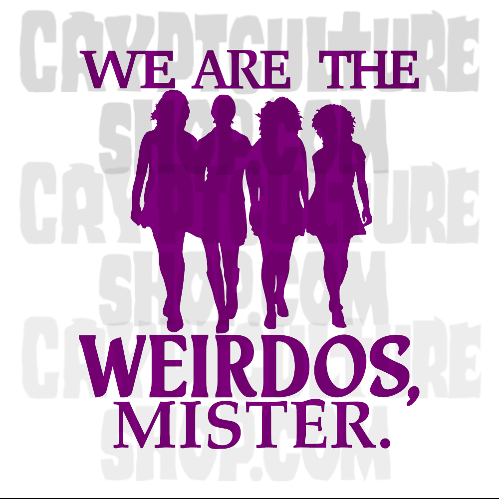 Craft, The. We Are the Weirdos Mister Vinyl Decal