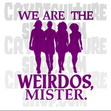 Craft, The. We Are the Weirdos Mister Vinyl Decal