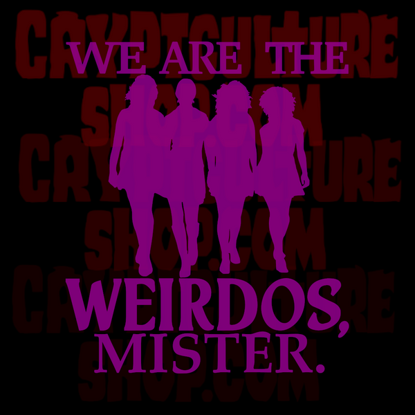 Craft We Are the Weirdos Mister Vinyl Decal