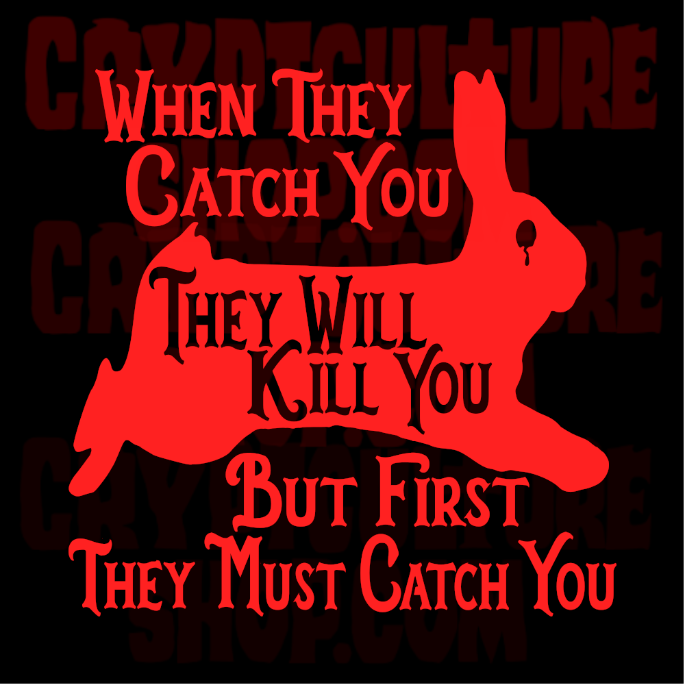 Vinilo decorativo Watership Down Cuando te atrapen