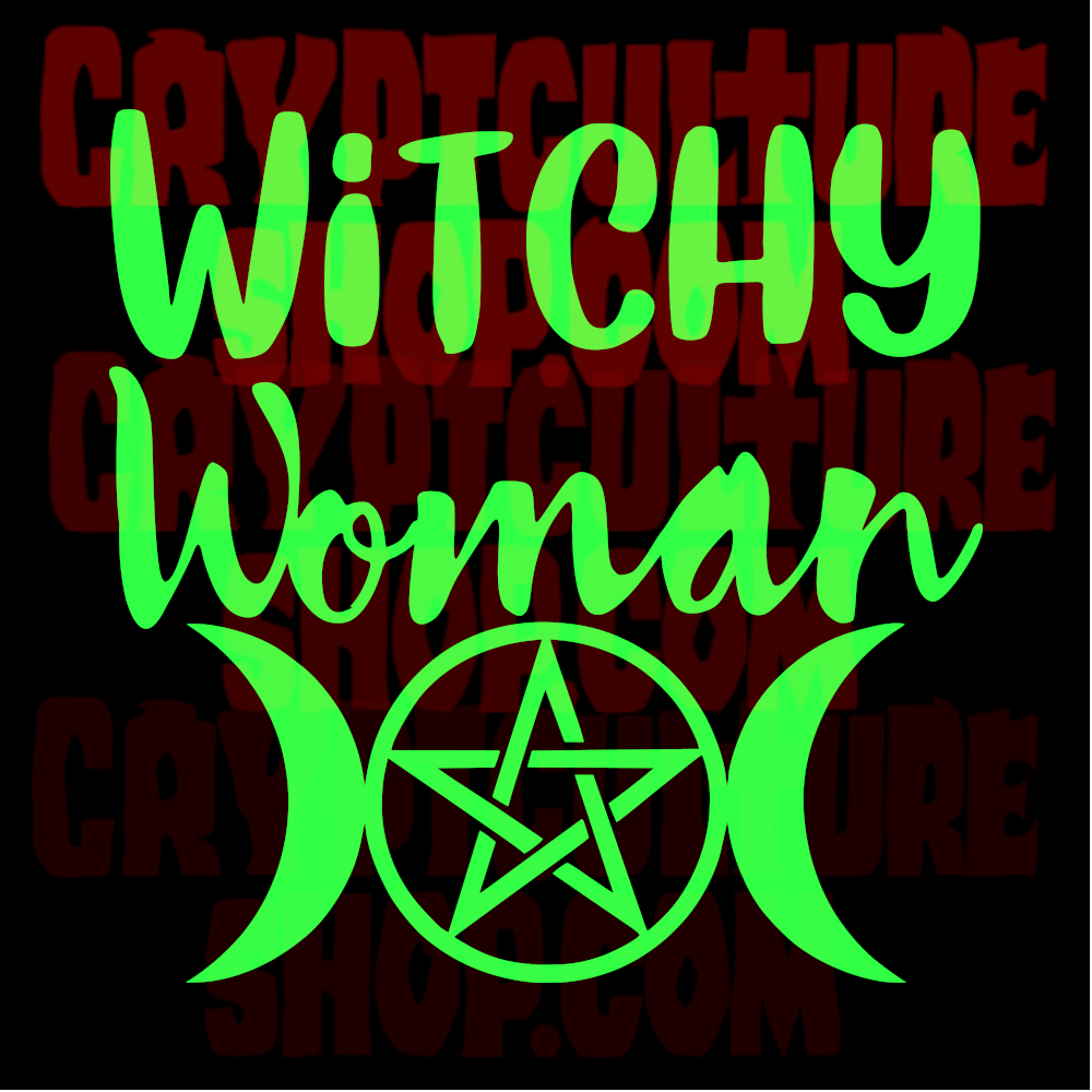 Brujería Ocultismo Calcomanía Tamaño Estándar Sin Invertir
