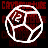 Dungeons and Dragons d12 Vinyl Decal
